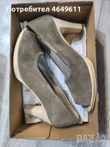 нови обувки, естествен велур