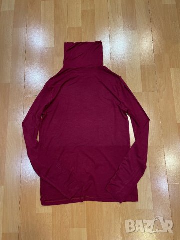 Червено поло , снимка 3 - Блузи с дълъг ръкав и пуловери - 43039308