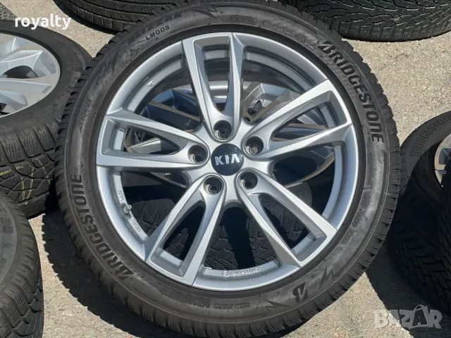 5х114.3 Джанти 18 Kia Hyundai 5x114.3 Кия Хюндай  ЕТ 45 J 7.5 Централен отвор 67.1 , снимка 5 - Аксесоари и консумативи - 50393840