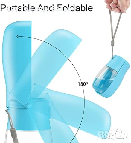Нова Сгъваема бутилка за вода за куче 300 мл + торбички, без теч за разходка, снимка 3 - За кучета - 53364133