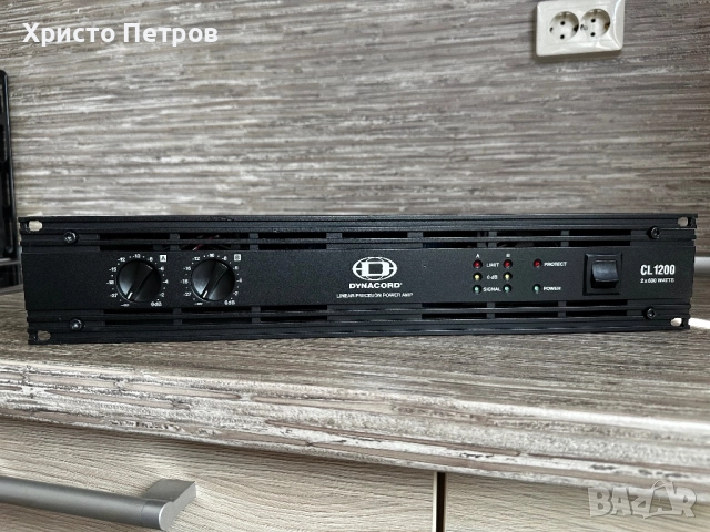 DYNACORD CL 1200, снимка 2 - Ресийвъри, усилватели, смесителни пултове - 51432410