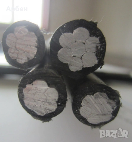 Кабел Усукан алуминиев за въздушно окачване/AL/R, снимка 2 - Кабели - 53114547