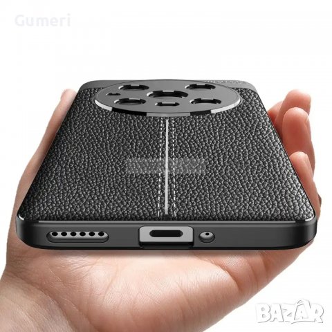 Honor Magic4 Pro Противоударен Силиконов Гръб,Имитиращ кожа, снимка 7 - Калъфи, кейсове - 38372266