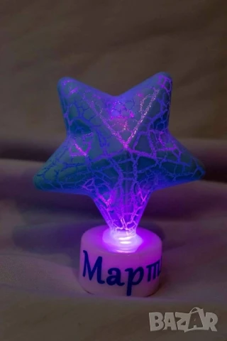 нощна лампа с име, снимка 12 - Детски нощни лампи - 51208609
