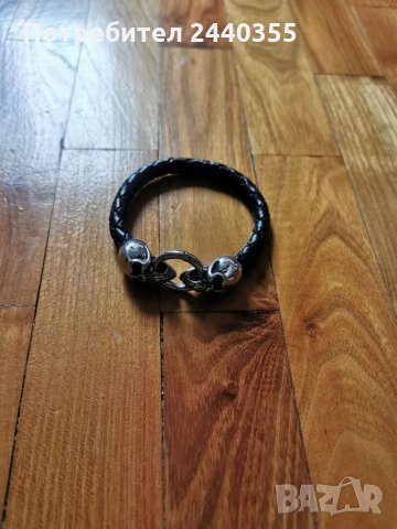 Мъжка гривна стомана , снимка 17 - Гривни - 27164975