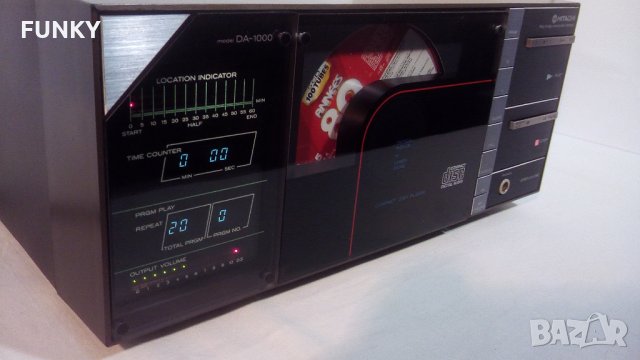 Hitachi DA-1000 Stereo Compact Disc Player (1983-84), снимка 6 - Ресийвъри, усилватели, смесителни пултове - 28924291