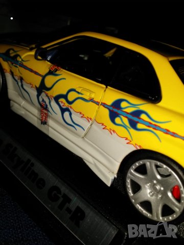  Nissan Gt r R34  1.18, снимка 9 - Колекции - 33644544