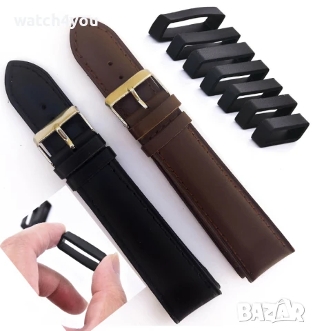 НОВИ СИЛИКОНОВИ КАИШКИ ЗА ЧАСОВНИЦИ.ЧЕРНА ЧЕРВЕНА  БЯЛА СИЛИКОНОВА ГУМЕНА КАИШКА ЗА ЧАСОВНИК.KAI{KA, снимка 13 - Каишки за часовници - 20967979