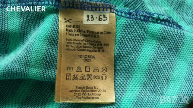 SCOTCH & SODA Размер M мъжка блуза 23-63, снимка 13 - Блузи - 47368510