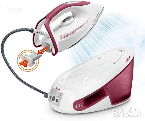 Парна ютия Tefal SV8012 Express Anti-Calc | 2800 вата | Непрекъснато количество пара: 120 g/min, снимка 9 - Ютии - 38815629