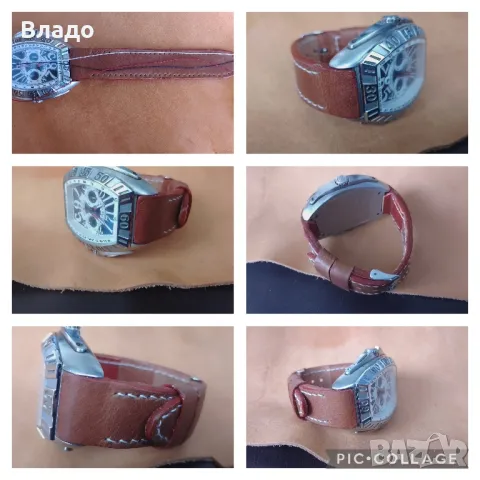 изработване на кожени каишки по поръчка Invicta,police,dizel, Seiko, citizen, Tissot , снимка 6 - Каишки за часовници - 49945742