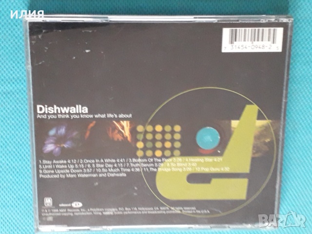 Dishwalla – 1998 - And You Think You Know What Life's About(Alternative Rock), снимка 6 - CD дискове - 44867215