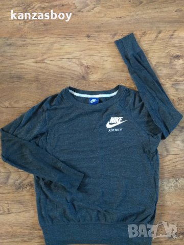 Nike Sportswear Gym - страхотна дамска блуза КАТО НОВА, снимка 5 - Блузи с дълъг ръкав и пуловери - 35560251