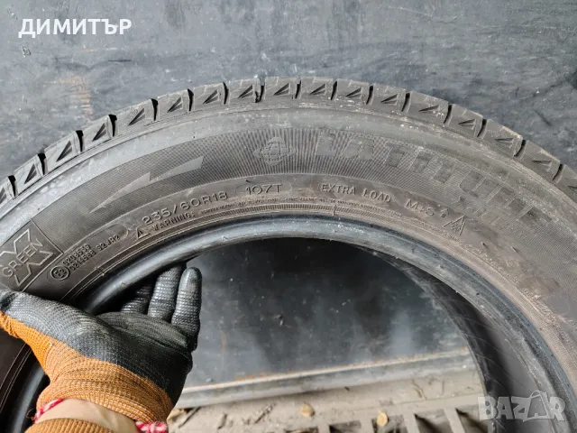 4бр.зимни гуми MICHELIN 235 60 18 DOT17 цена за брой, снимка 9 - Гуми и джанти - 50046978