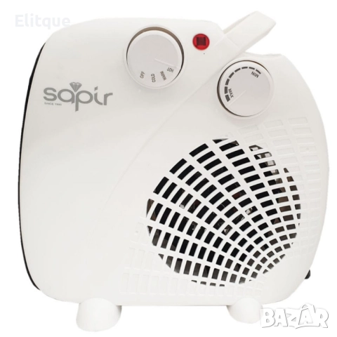 Вентилаторна печка, 3 степени на отопление,Терморегулатор,2000W, снимка 3 - Друга електроника - 52832163