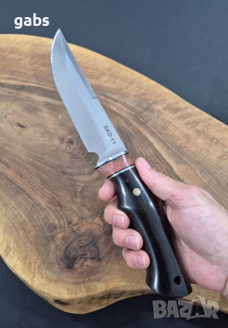 Ловен нож с кожена кания LN404, снимка 7 - Ножове - 52967946