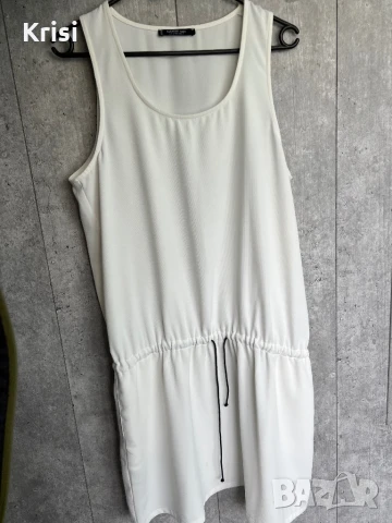Дамска бяла рокля