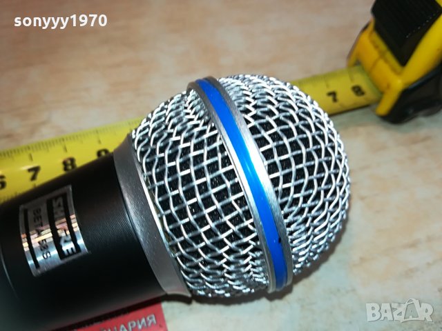 shure beta sm58s-profi microphone-внос швеицария 2104211712, снимка 4 - Микрофони - 32634025