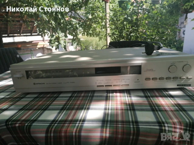 Стерео тунер Hitachi FT-4400, снимка 6 - Аудиосистеми - 51401352