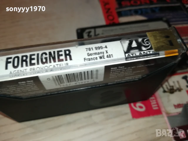 FOREIGNER-ORIGINAL TAPE 1508251854, снимка 9 - Аудио касети - 51378638