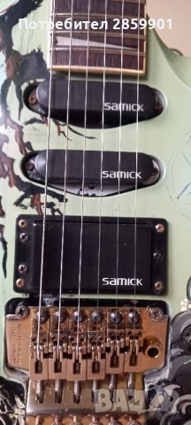 Samick Stratocaster 90's Art series , снимка 5 - Китари - 43422075