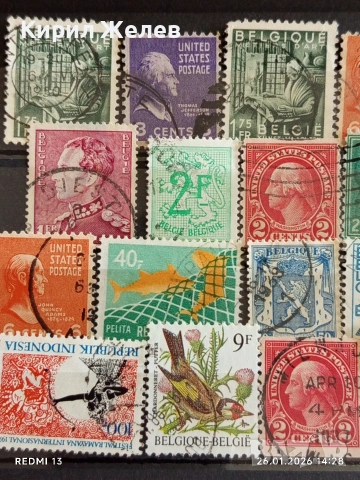 Стари пощенски марки от цял свят смесени СВЕТОВНИ ЛИДЕРИ за КОЛЕКЦИЯ 51578, снимка 2 - Филателия - 53231368