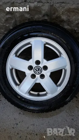 лети джанти от vw 5×100 15/65/195, снимка 4 - Гуми и джанти - 48842879