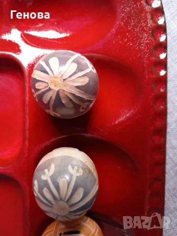 Декоративни яйца от мрамор с резба, снимка 9 - Декорация за дома - 49707292