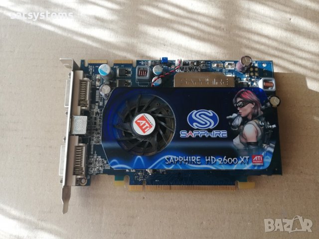 Видео карта ATi Radeon Sapphire HD 2600 XT 256MB GDDR4 128bit PCI-E, снимка 1