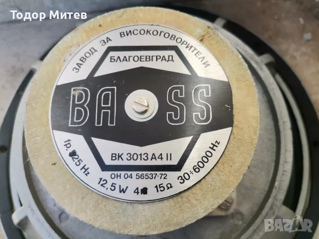 БГ 12" ВК3013А4 ||, снимка 6 - Тонколони - 47725369
