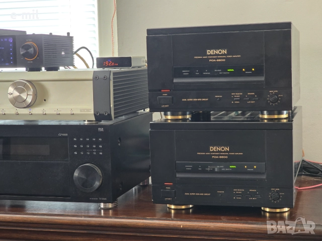 Моноблокове DENON POA-6600, Рекапнати!, снимка 2 - Ресийвъри, усилватели, смесителни пултове - 51526057