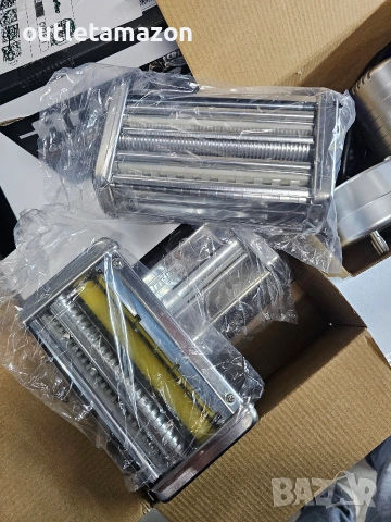 Електрическа машина за паста Ariete Pastamatic 1593, 2 скорости, 5 форми, снимка 6 - Други - 53438624