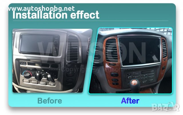 TOYOTA LAND CRUISER 100 GX 2005 НАВИГАЦИЯ - 10,2'', снимка 6 - Аксесоари и консумативи - 38356448