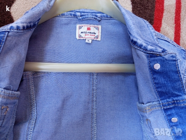 Дамско дънково яке, снимка 7 - Якета - 51948943