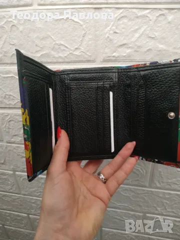 Дамско портмоне Enzo Nori, снимка 10 - Портфейли, портмонета - 37892092