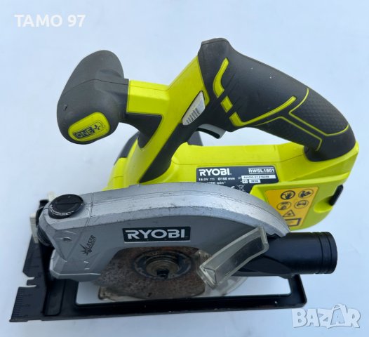 Ryobi - Акумулаторен сет циркуляр, перфоратор, саблен трион, винтоверт и ъглошлайф, снимка 6 - Други инструменти - 43690286