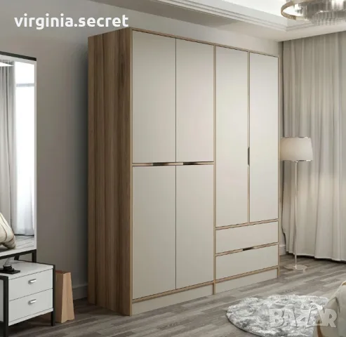 Гардвроби 4 врати, снимка 10 - Гардероби - 49860926