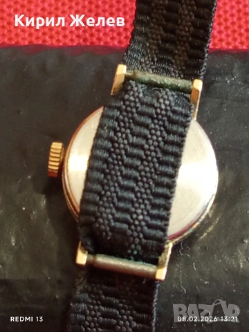 Стар механичен часовник ЧАЙКА СССР позлатен за КОЛЕКЦИЯ 52839, снимка 7 - Антикварни и старинни предмети - 53401020