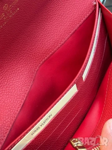 портмонета от естествена кожа louis vuitton , снимка 2 - Портфейли, портмонета - 51295014
