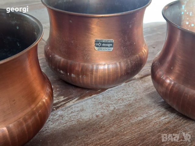 Медни кашпи   15/1, снимка 5 - Декорация за дома - 35577673