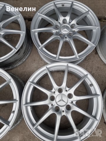 4бр.Алуминиеви джанти за МЕРЦЕДЕС, Ауди, Фолксваген 5х112х17цола , снимка 10 - Гуми и джанти - 32853368