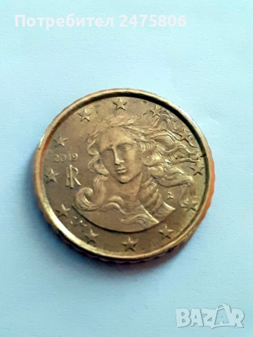 Рядка колекционерска италианска монета от 10 еро цента - Идеална, снимка 6 - Нумизматика и бонистика - 53214877