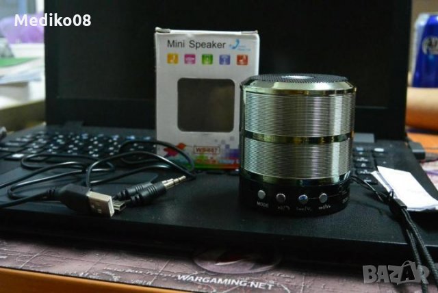 Портативна тонколона Bluetooth, Mp3, Micro SD, снимка 3 - Bluetooth тонколони - 27474934