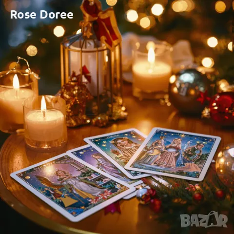 КОЛЕДНА ПРОМОЦИЯ Гледане на карти Таро 4 въпроса за 12 лв., снимка 1