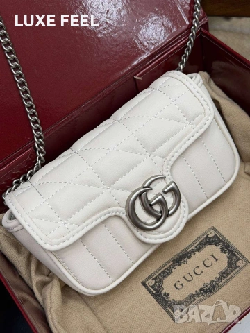 Gucci ⚜️ Естествена Кожа ⚜️, снимка 6 - Чанти - 53458629