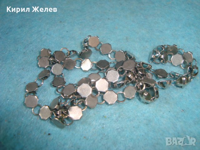 СРЕБРИСТО НЕЖНО КОЛИЕ ЛАНЧЕ ГЕРДАН 11877, снимка 4 - Колиета, медальони, синджири - 35232137