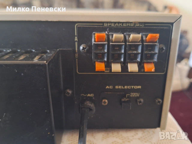 FISHER RS 220L STEREO RECEIVAR.MADE IN JAPAN., снимка 8 - Ресийвъри, усилватели, смесителни пултове - 53005162