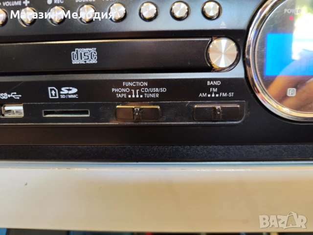 Turntable cd radio system / Грамофон с радио, диск, касета, usb и памет карта Model - TCD-983WEC  В , снимка 6 - Аудиосистеми - 50782582