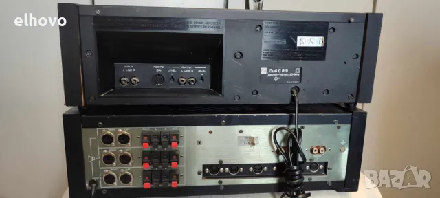 Стерео усилвател Dual CV1400, дек Dual C819, снимка 12 - Ресийвъри, усилватели, смесителни пултове - 47277780
