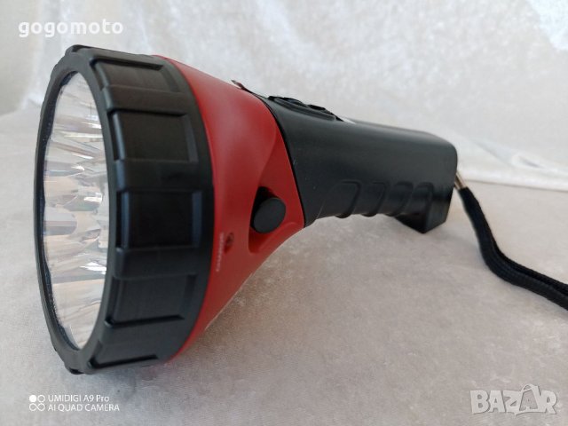 Нов акумулаторен фенер, прожектор зареждащ се, снимка 13 - Къмпинг осветление - 35215733